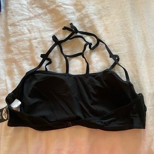 Boohoo cage bikini top